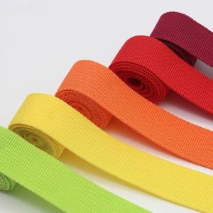 Buy cheap Automotive 10mm Polypropylene Webbing 1 Inch Green Yellow Red from wholesalers