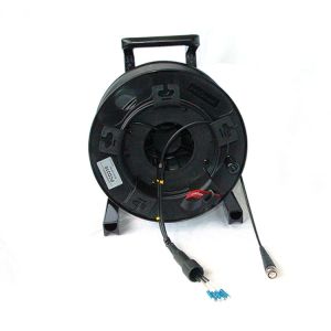 Buy cheap ODC Fiber Optic Cable Reel OM3 mode With ODC-2 ,ODC-4 Connector 100m~500m from wholesalers