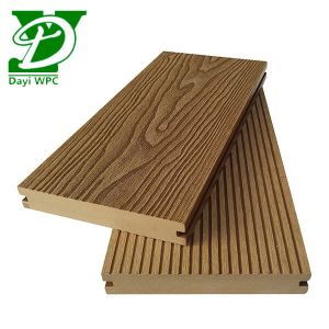 Buy cheap 140x23mm Waterproof Composite Decking Embossed Composite Decking  For Outdoor Spaces from wholesalers