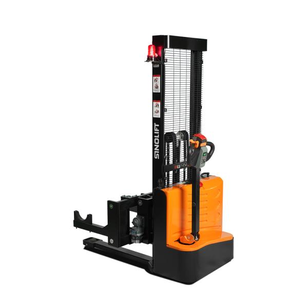 Sinolift CDD10-LS700 walkie fully electric lithium cell dual-arm reel stacker |