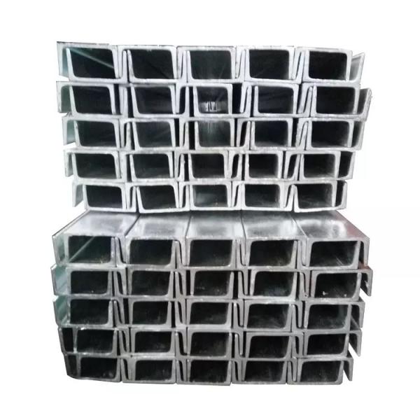 Quality Galvanized Carbon 41m C Purlin C Channel Steel Price 6mm 8mm U Channels for sale