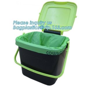 Buy cheap Biodegradable & Compostable Transparent Poly Flat Bags On Roll With Paper Core For Supermarket, Food Waste Caddy Liner from wholesalers