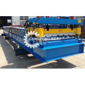 Buy cheap IBR Roof Making Machine / Roofing Sheet Roll Forming Machine Stable Performance from wholesalers