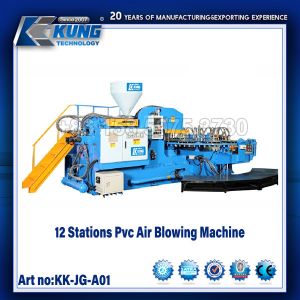 Buy cheap 12 Stations Shoe Making Machines Automatic PVC Air Blowing Machine from wholesalers