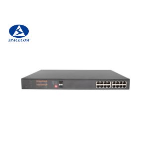 Buy cheap Gigabit Managed Poe Switch 16x10/100/1000Base TX 2xGigabit SFP from wholesalers