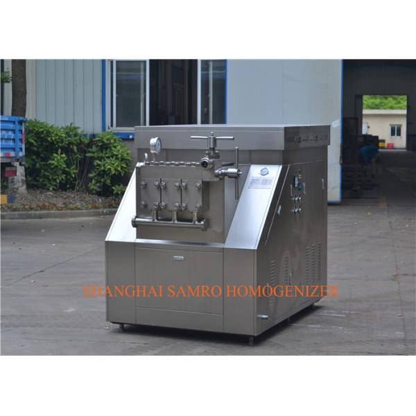 High Efficiency UHT Plant Industrial Homogenizer , Homogenization Machine