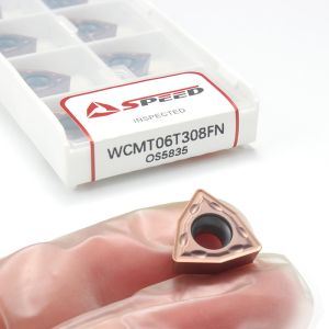 Precision Carbide Drill Inserts With SPMG WCMT SOMT Models Tungsten Carbide