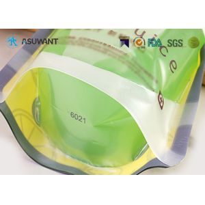 Buy cheap Reusable Stand Up Plastic Clear Liquid Spout Pouch from wholesalers