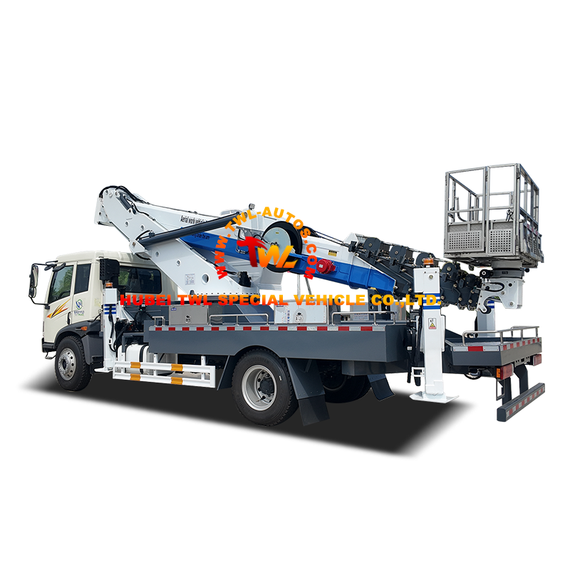 FAW J5K 45m Aerial Lift Truck for RHD Emergency Operations High-Altitude