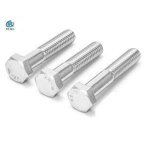 Buy cheap Stainless Steel Hexagon Head Bolts Half Thread DIN931 / M10 from wholesalers