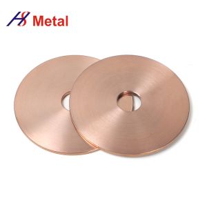 Buy cheap High Hardness Tungsten Copper Alloy Disc Refractory Metal product