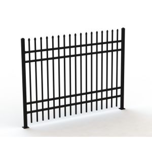 Buy cheap 2 Rails, 3 rails garrison security fencing panels 2100mm x 2400mm from wholesalers