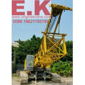 Buy cheap 80t Japan Sumitomo hydraulic lattice boom crawler track crane used crane (LS218RH)Sum from wholesalers