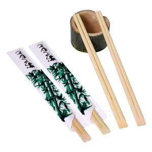 China Sustainable 20cm Easy Use Chopsticks In Paper Sleeves Chinese Wooden on sale