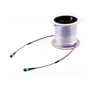 Buy cheap Long Meters Fiber Optic Mpo Trunk Cable OM4 50 / 125um With Customized Size from wholesalers