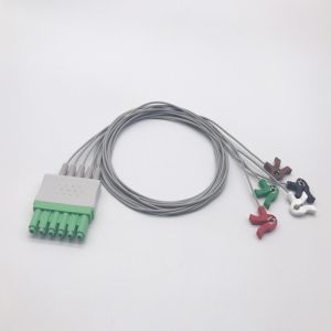 Buy cheap siemens drager Infinity 6 leads ECG leadwire with neonate clip from wholesalers