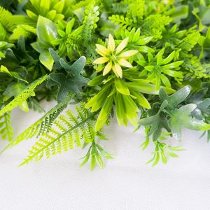 Garden Home Plastic Artificial Grass Walls Backdrop 2x25cm