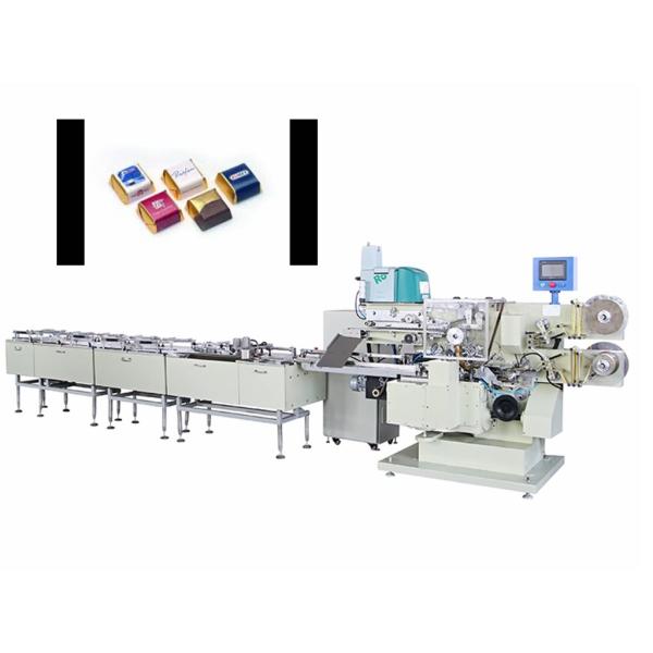 Quality Small Chocolate Packaging Machine / Automatic  Fold Wrapping Machine for sale
