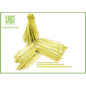 Buy cheap Short Bamboo BBQ Sticks Long Wooden Skewers For Roasting Marshmallows from wholesalers