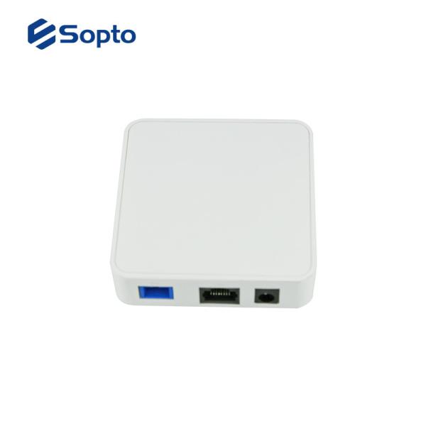 Automatic Gain Control 1ge EPON ONU 10/100M Build In FWDM Plastic Casing Shell