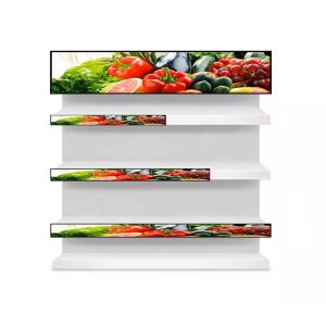 Buy cheap 24V Supermarket Electronic Shelf Led Display Screen 480x60mm OEM from wholesalers