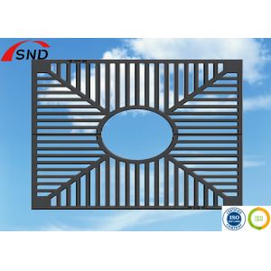 Square Ductile Iron Tree Grating with ISO9001:2015 and DIN En124 Standards for