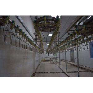 Buy cheap Poultry Chicken Cooling System Spiral Pre Cooler Processing Machine from wholesalers