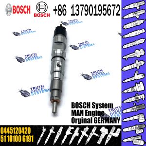 Buy cheap High performance machinery engines Diesel Engine common rail fuel injector 0445120420 from wholesalers