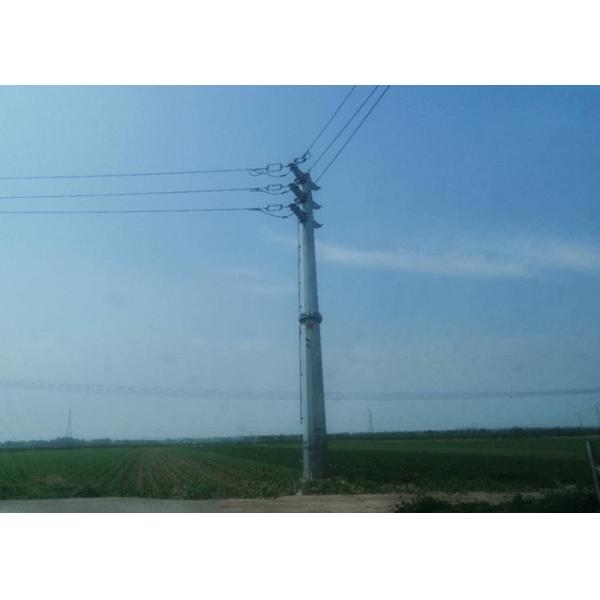 Quality 100m EN S235JR Galvanized 110KV Electric Power Tower for sale