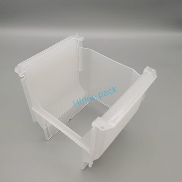 Buy cheap Cleanroom 8 inch Transparent PP Material Wafer Carrier Cassette Semiconductor Packaging Box from wholesalers