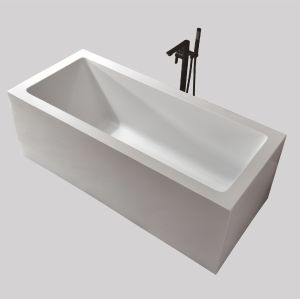 Buy cheap Indoor Acrylic Drop In Bathtubs Deep Undermount Soaking Tub Oversize For Adults from wholesalers