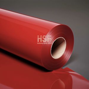 Buy cheap 40 μm Opaque red high density polyethylene single side release film for food, medical can industrial packaging from wholesalers