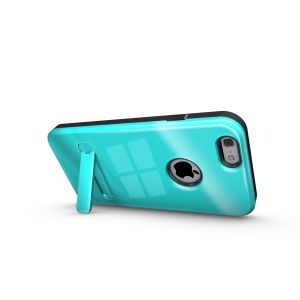 Buy cheap 2-in-1 Case for iPhone 6/6Plus, unique design with stand, different color available, OEM from wholesalers