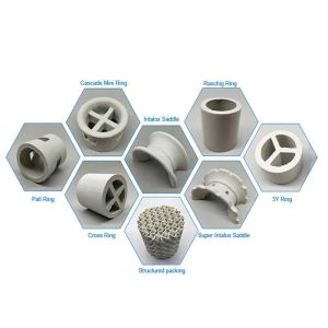 Buy cheap Alkali Resistant Ceramic Pall Ring Packing from wholesalers