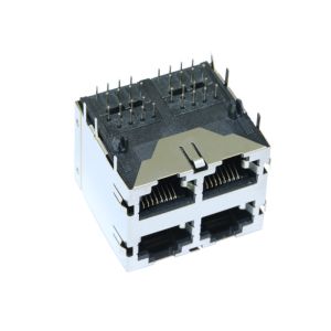 Buy cheap ARJM22A1-811-NN-CW2 5G Base - T 2x2 Ports Stacked RJ45 Jack Without LED from wholesalers