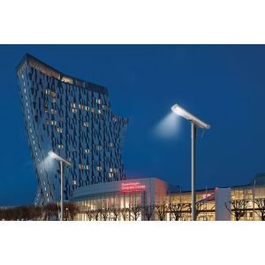 Buy cheap 30W Solar All In One Motion Sensor Street Lights Aluminum Alloy LiFePO4 Battery from wholesalers