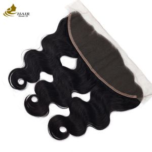 Buy cheap Silk Base Human Hair Lace Closure Frontal Body Wave customized product