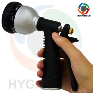 Buy cheap Metal 8-Pattern Garden Hose Nozzle With Rear-Trigger Control from wholesalers