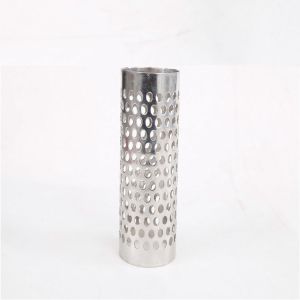 Buy cheap Cylinder type/metallic/metal perforated sheet/round hole perforated metal/ from wholesalers