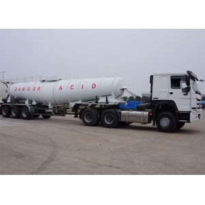 Buy cheap Acid Chemical Delivery Truck Strong Practicability ISO9001 Certificate  30000L from wholesalers