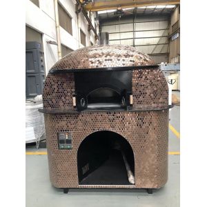 Buy cheap Wood Fired Pizza Oven 1400x2100mm with Lava Rock Base from wholesalers