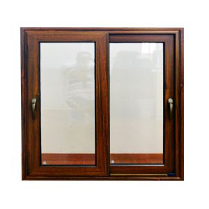 Buy cheap Anodizing Cozy Window Aluminium Sliding Brown Aluminium Frame Fixed Glass Panel product