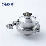 Buy cheap One Way Non Return Check Valve SS Clamp End Ss304 Stainless Steel Welded Clamp from wholesalers