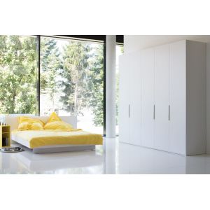 Buy cheap Bespoke Modern White Wardrobe Closet Custom With Shoe Cabinet from wholesalers