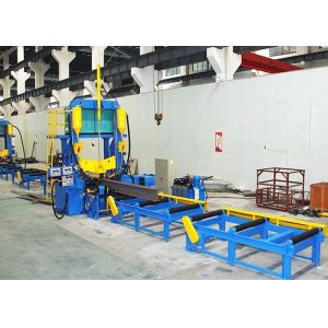 Buy cheap Full Automatic H Beam Welding Line Web Gantry Assembly Thickness 6 - 32mm from wholesalers