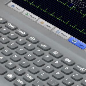 LCD Display Portable ECG Machine 3 Channel Ecg Holter Monitor