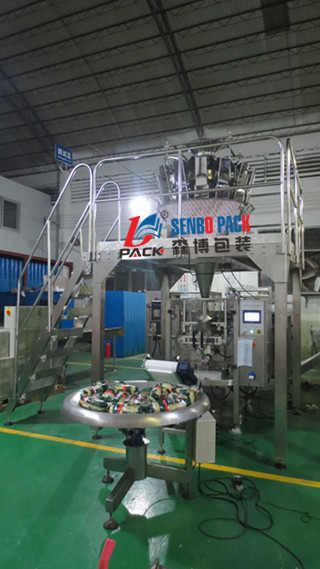 Buy cheap Pasta gusset bag weighing and packing machine from wholesalers