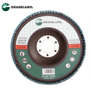 Buy cheap 115mm 60 Grit Zirconium Angle Grinder Sanding Flap Disc from wholesalers