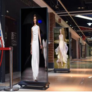 High Refresh Rate 3840Hz Indoor P2.5 LED Poster Display for Shopping Mall