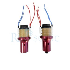 Buy cheap 20k ultrasonic welding transducer with titanium material from wholesalers